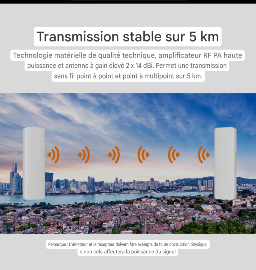 Point d’accès extérieur Comfast Cf-312 V2 – Image 3